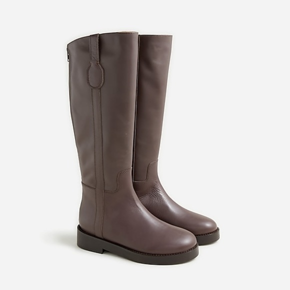 J. Crew Shoes - N/A: SOLD 🥺 J. Crew Ganache Brown Berkeley Riding Boots 12M